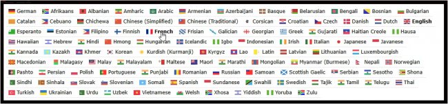 Select Languages