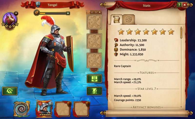 Seltener Hauptmann Tengel Seltener Hauptmann Tengel